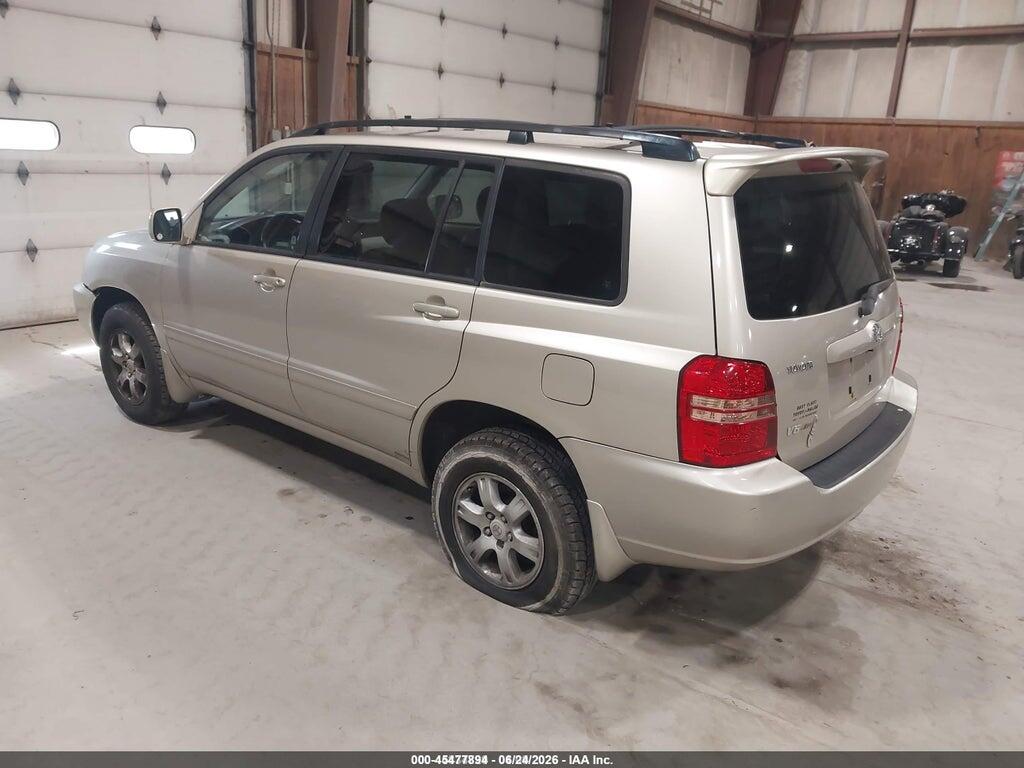 JTEHF21A410001640 2001 TOYOTA HIGHLANDER photo no. 3