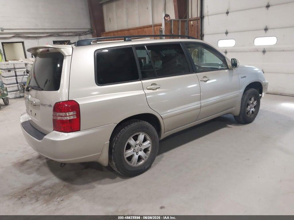 JTEHF21A410001640 2001 TOYOTA HIGHLANDER photo no. 4