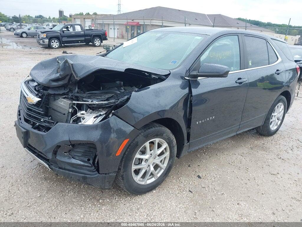 2GNAXTEV9N6107205 2022 CHEVROLET EQUINOX photo no. 2