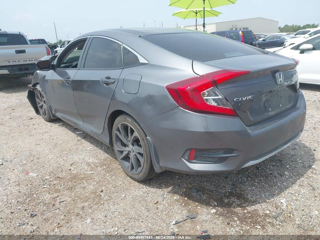 19XFC2F62KE029616 2019 HONDA CIVIC photo no. 3