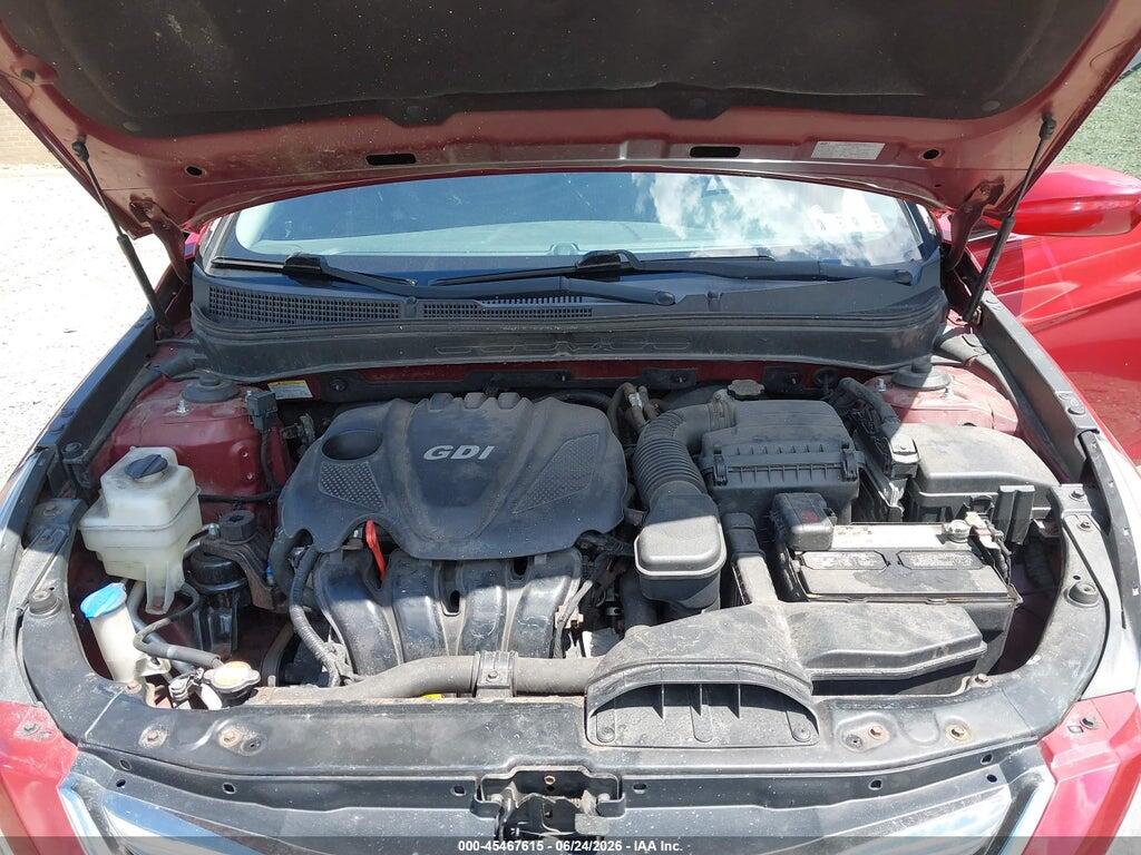 5NPEC4AC2BH001427 2011 HYUNDAI SONATA photo no. 10
