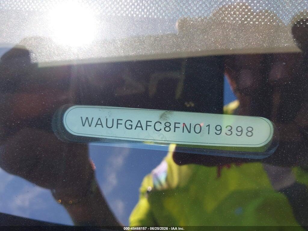WAUFGAFC8FN019398 2015 AUDI A6 photo no. 9