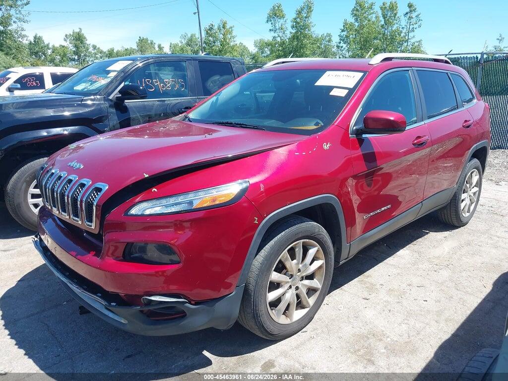 1C4PJMDS6FW740852 2015 JEEP CHEROKEE photo no. 2
