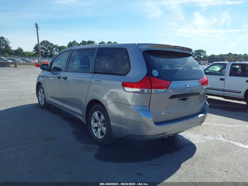 5TDKA3DC7CS013728 2012 TOYOTA SIENNA photo no. 3