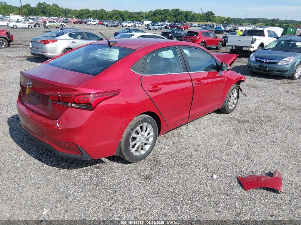 3KPC24A68NE168386 2022 HYUNDAI ACCENT photo no. 4