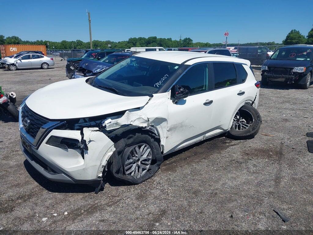5N1BT3AA0NC700207 2022 NISSAN ROGUE photo no. 2