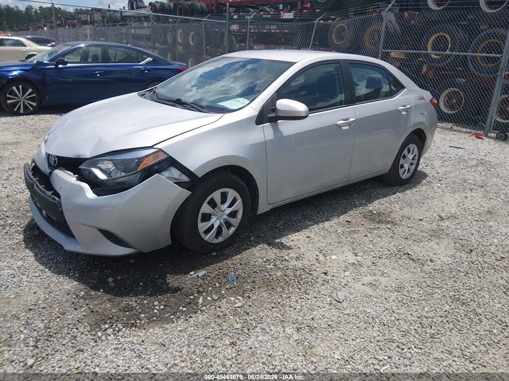 2T1BURHE3EC166866 2014 TOYOTA COROLLA photo no. 2