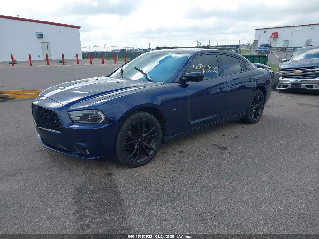 2C3CDXCT3DH594931 2013 DODGE CHARGER photo no. 2
