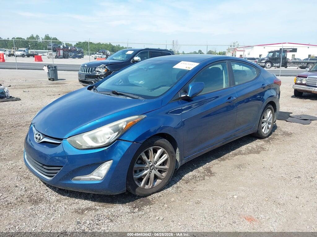 KMHDH4AE1GU511114 2016 HYUNDAI ELANTRA photo no. 2