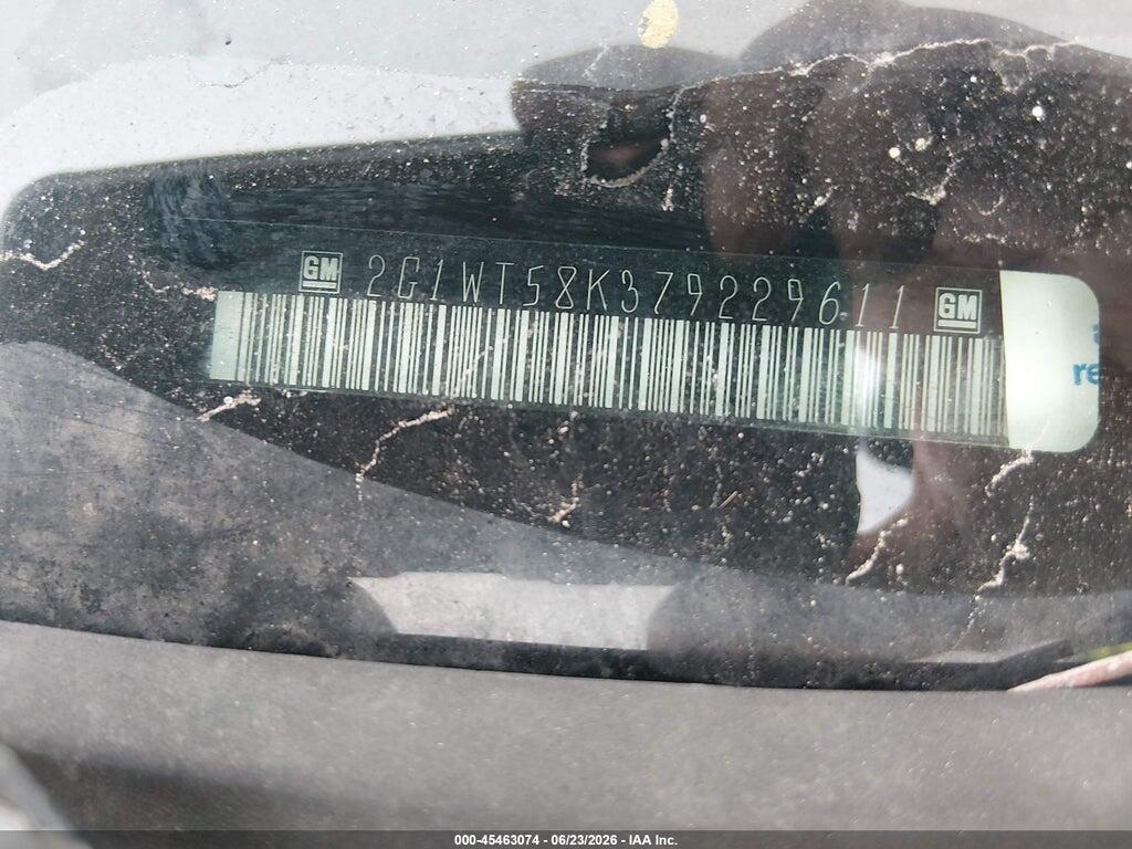 2G1WT58K379229611 2007 CHEVROLET IMPALA photo no. 11