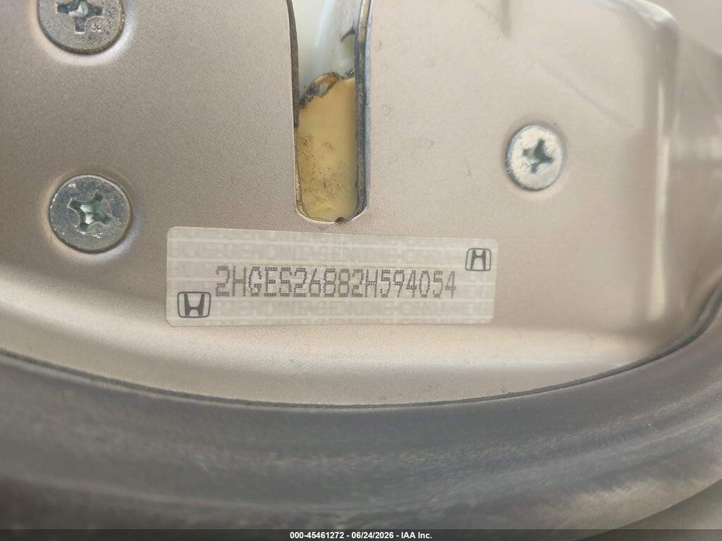 2HGES26882H594054 2002 HONDA CIVIC photo no. 9