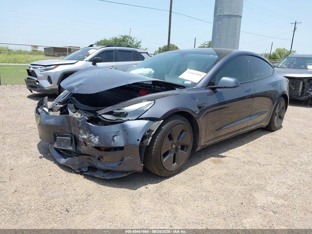 5YJ3E1EA0MF963610 2021 TESLA MODEL 3 photo no. 2