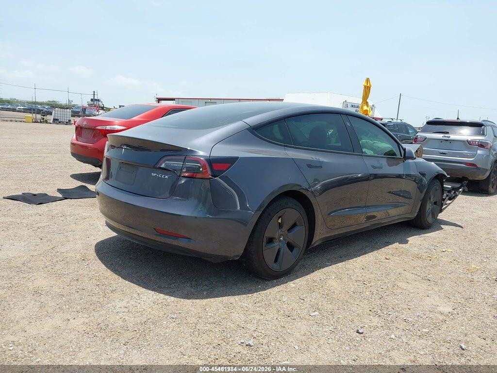 5YJ3E1EA0MF963610 2021 TESLA MODEL 3 photo no. 4