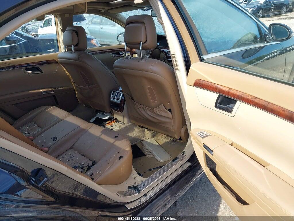 WDDNG86X58A181211 2008 MERCEDES-BENZ S 550 photo no. 8