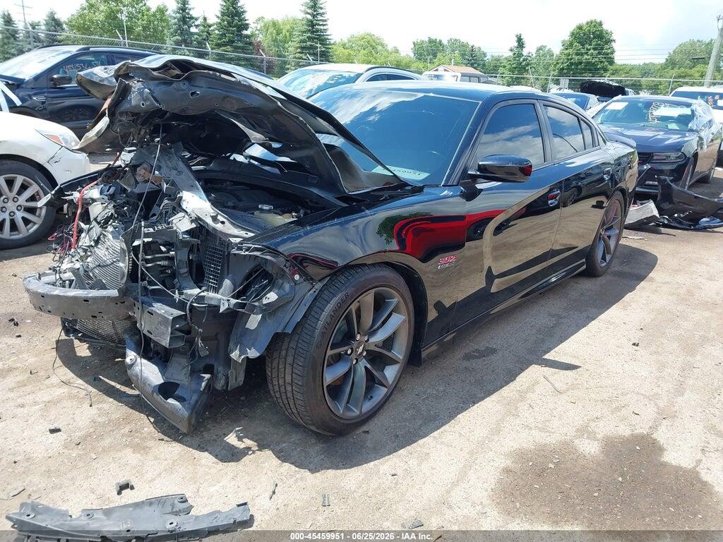 2C3CDXGJ2KH703644 2019 DODGE CHARGER photo no. 2