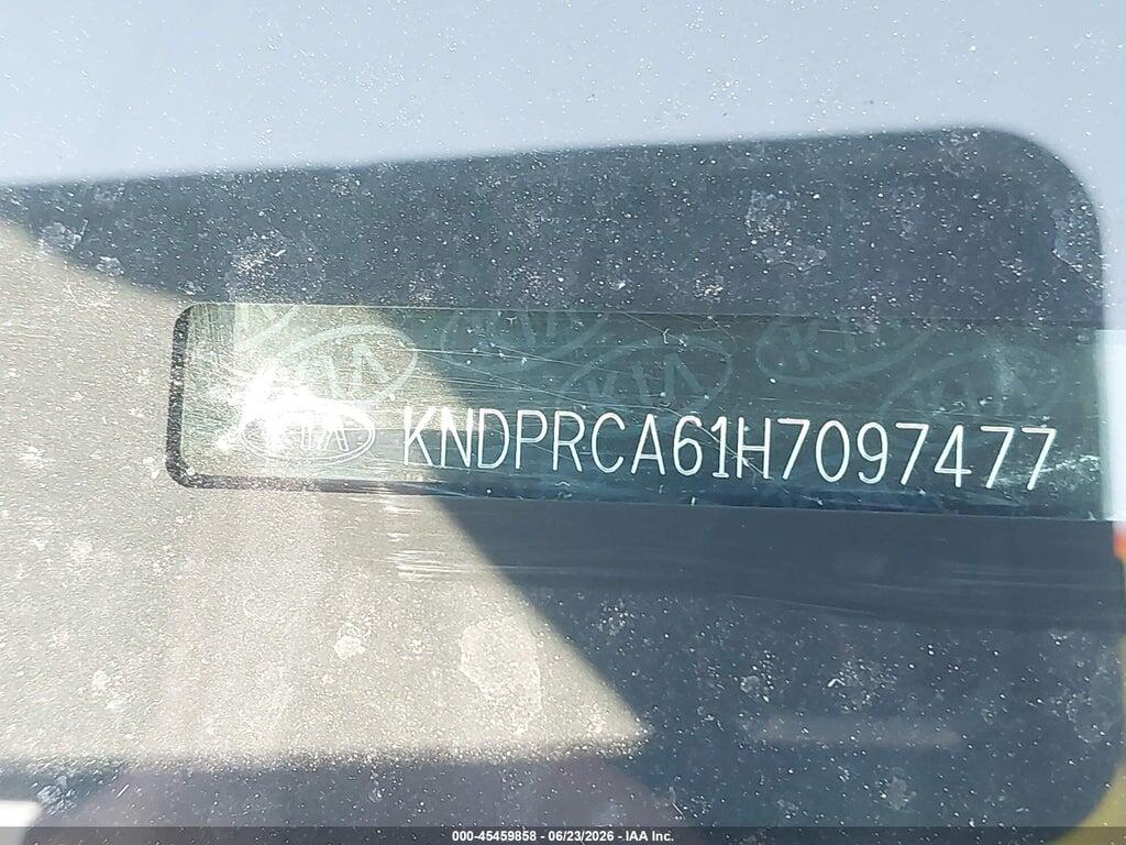 KNDPRCA61H7097477 2017 KIA SPORTAGE photo no. 9