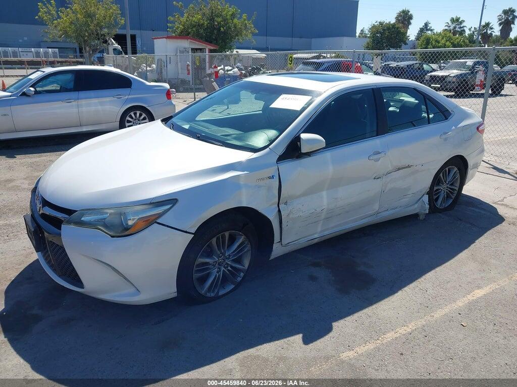 4T1BD1FK6FU145780 2015 TOYOTA CAMRY HYBRID photo no. 2
