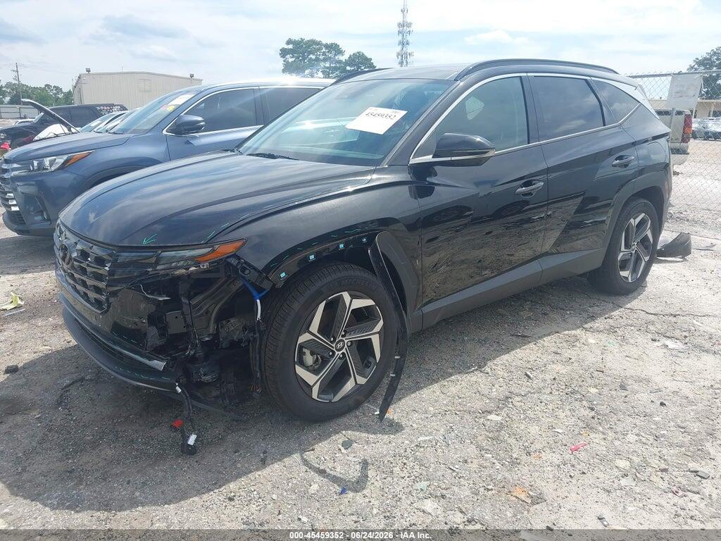 KM8JECA10NU083696 2022 HYUNDAI TUCSON HYBRID photo no. 2
