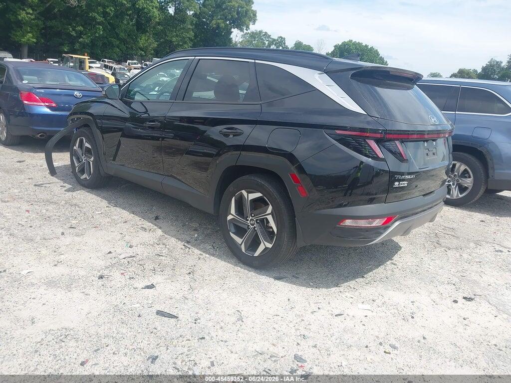 KM8JECA10NU083696 2022 HYUNDAI TUCSON HYBRID photo no. 3