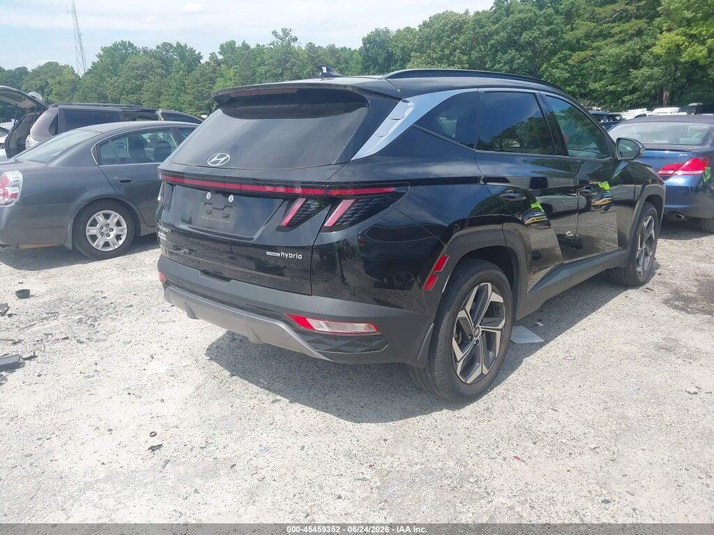 KM8JECA10NU083696 2022 HYUNDAI TUCSON HYBRID photo no. 4