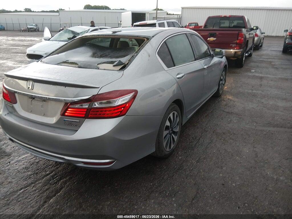JHMCR6F56HC030184 2017 HONDA ACCORD HYBRID photo no. 4