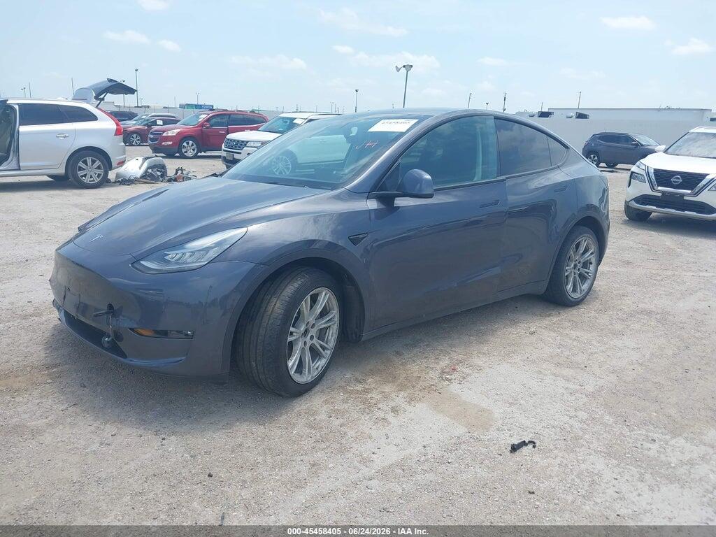 5YJYGDEE4MF259723 2021 TESLA MODEL Y photo no. 2