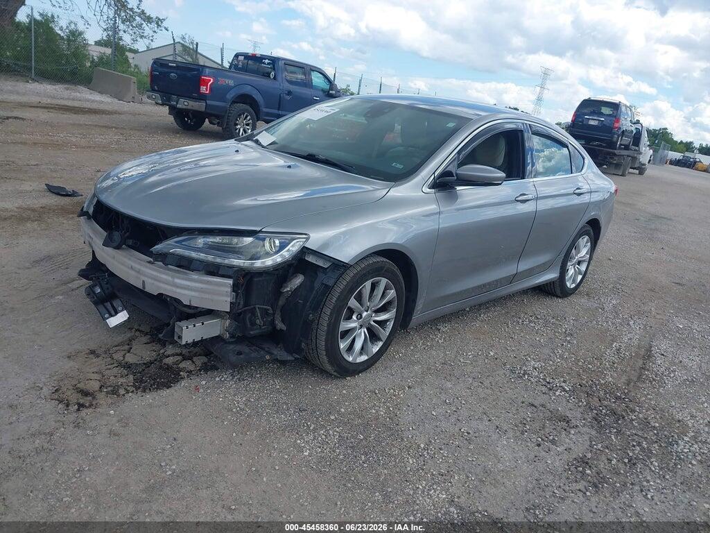 1C3CCCCB6FN703380 2015 CHRYSLER 200 photo no. 2