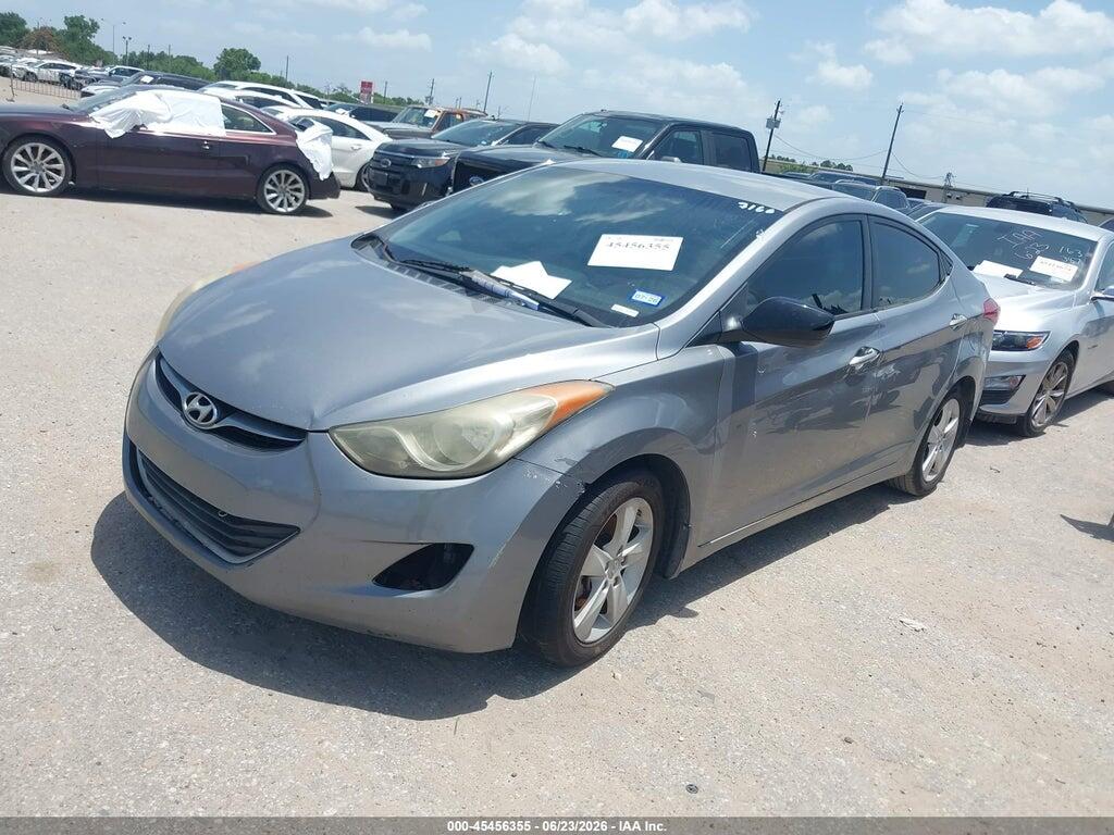 KMHDH4AE3DU487166 2013 HYUNDAI ELANTRA photo no. 2