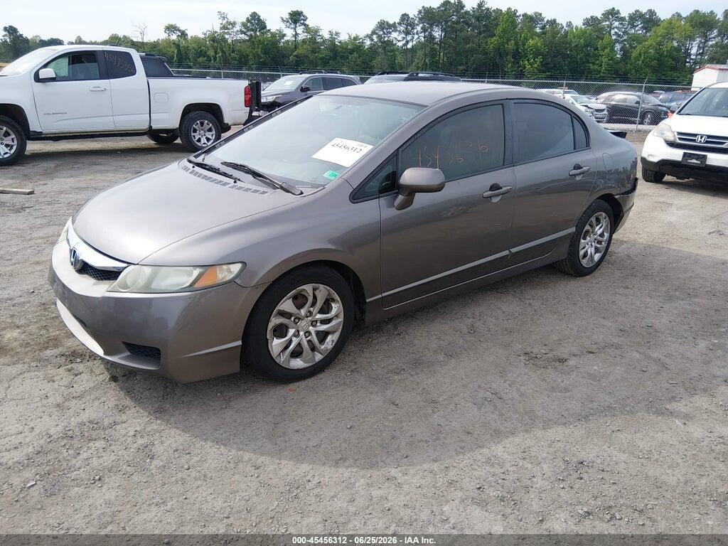 1HGFA16559L004865 2009 HONDA CIVIC photo no. 2