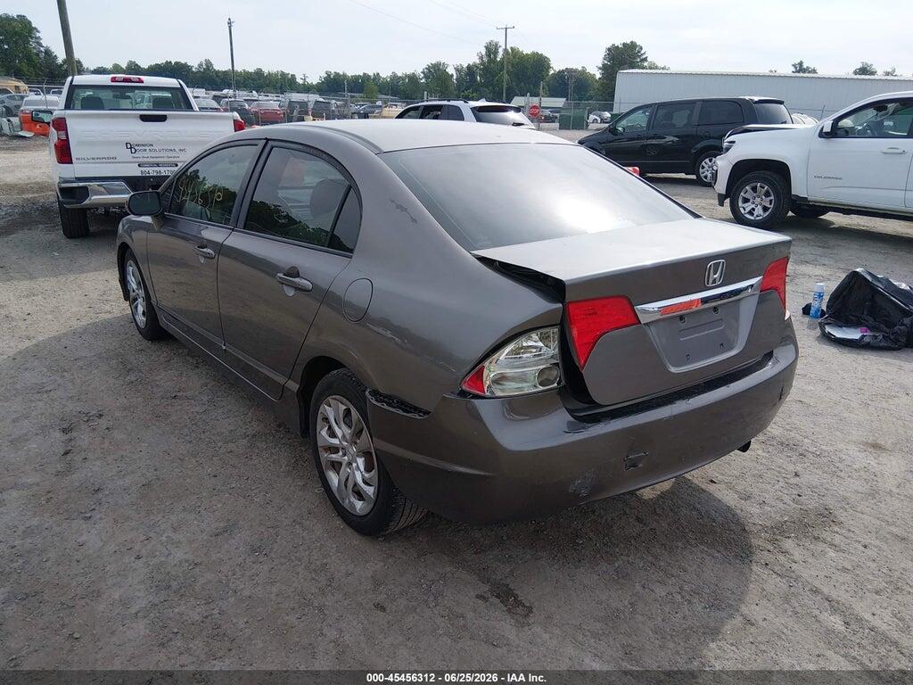 1HGFA16559L004865 2009 HONDA CIVIC photo no. 3