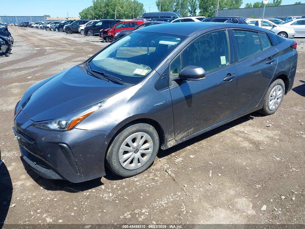 JTDKAMFU6M3134054 2021 TOYOTA PRIUS photo no. 2
