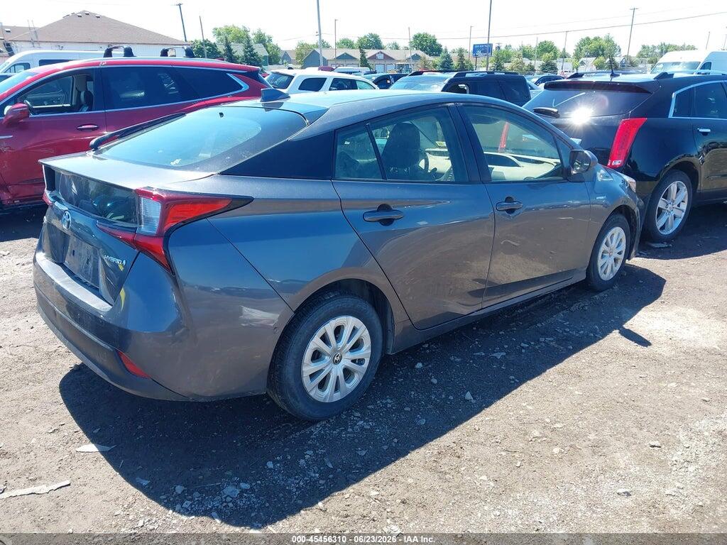 JTDKAMFU6M3134054 2021 TOYOTA PRIUS photo no. 4