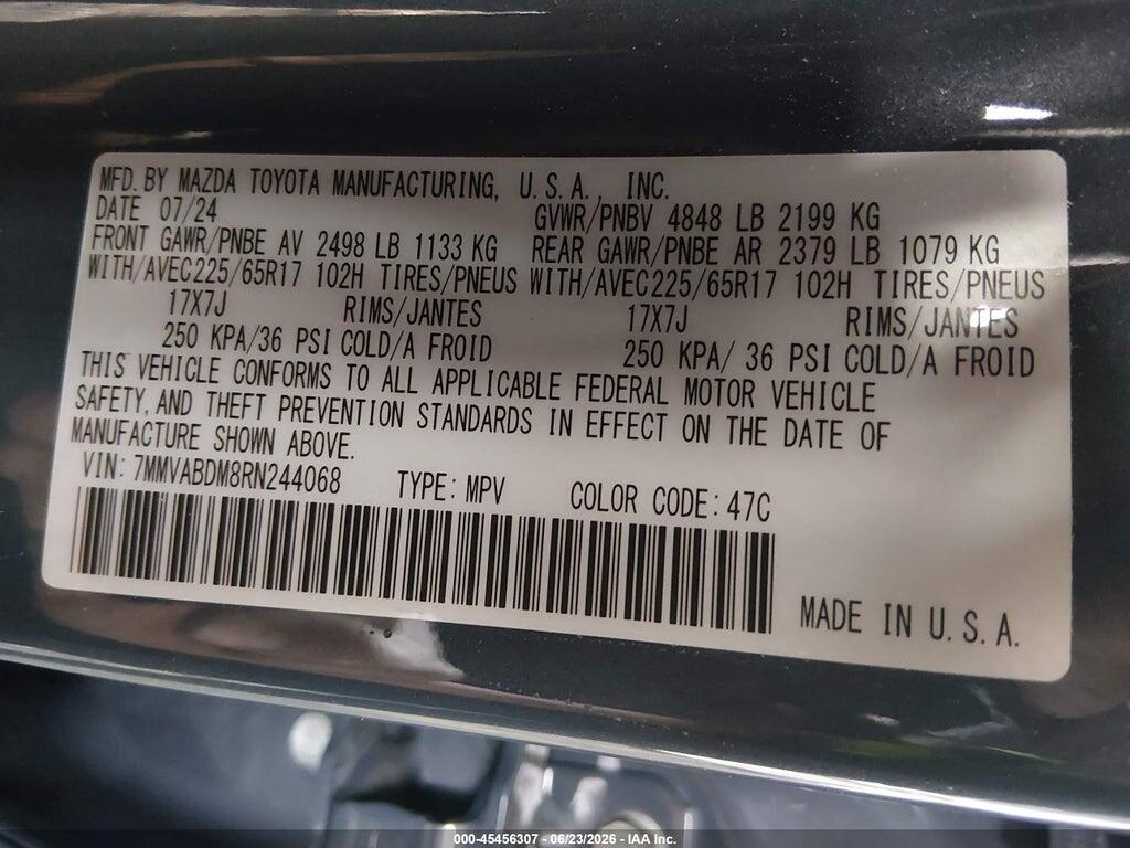 7MMVABDM8RN244068 2024 MAZDA CX-50 photo no. 9