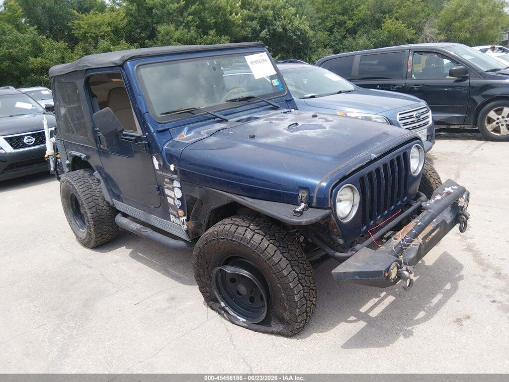 1J4FA49S92P756448 2002 JEEP WRANGLER photo no. 1