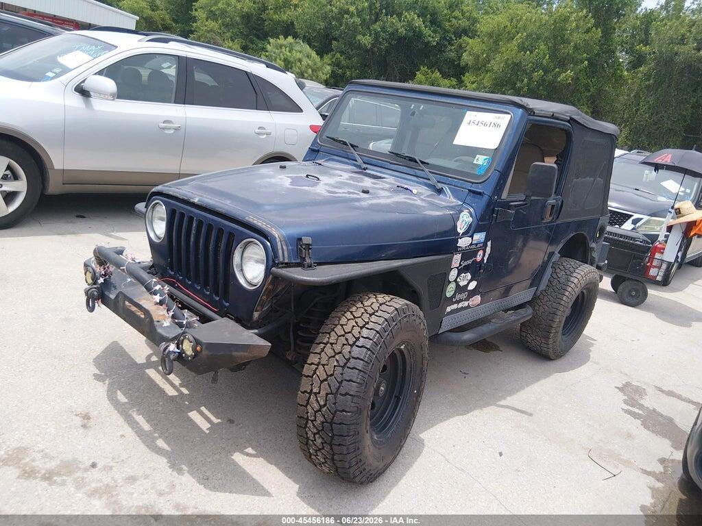 1J4FA49S92P756448 2002 JEEP WRANGLER photo no. 2