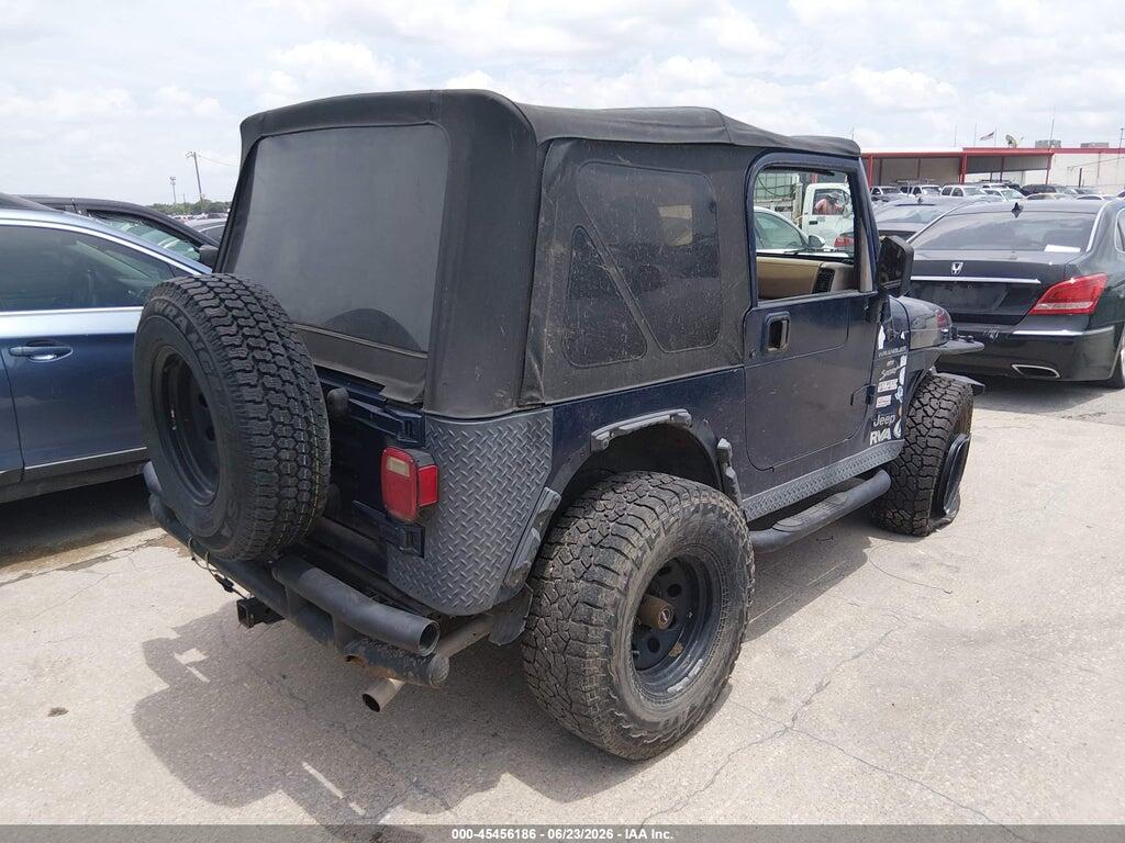 1J4FA49S92P756448 2002 JEEP WRANGLER photo no. 4