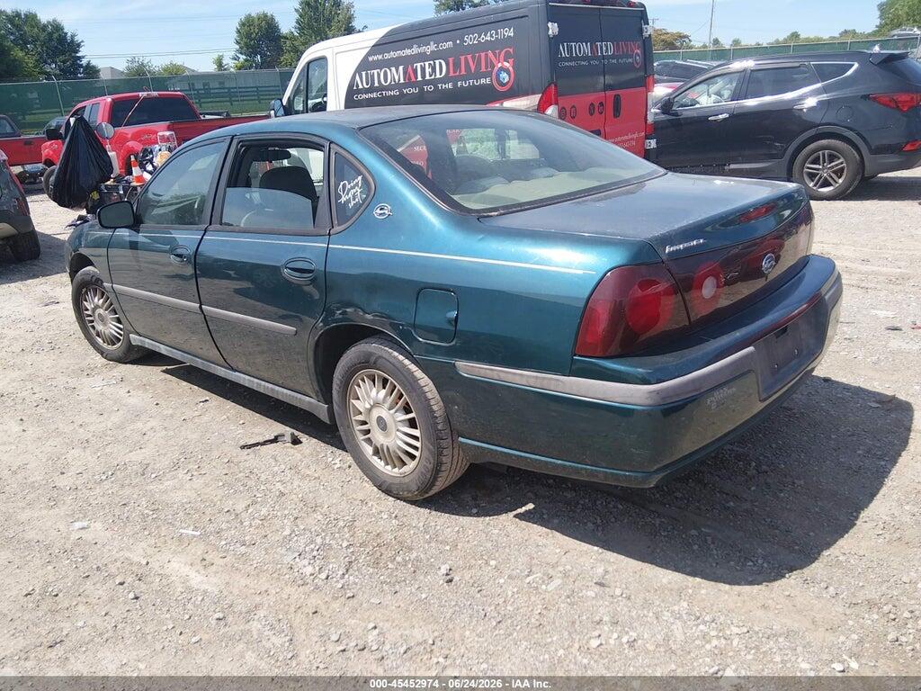 2G1WF55E619205283 2001 CHEVROLET IMPALA photo no. 3