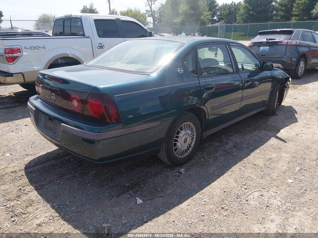 2G1WF55E619205283 2001 CHEVROLET IMPALA photo no. 4