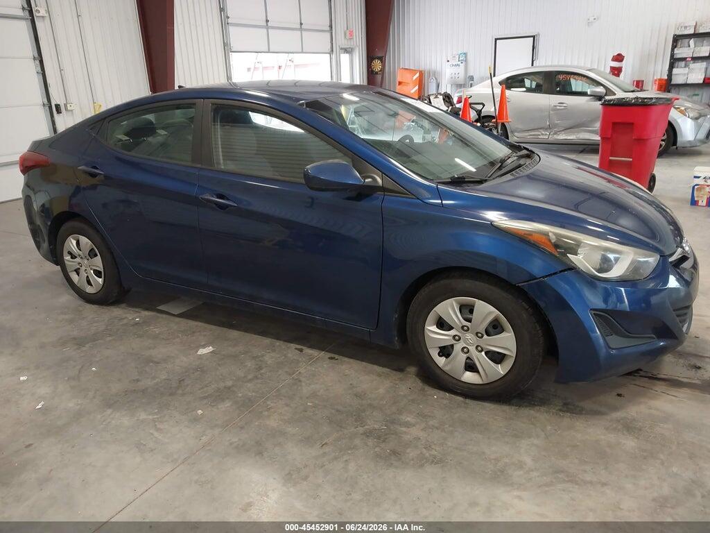 5NPDH4AE1GH697056 2016 HYUNDAI ELANTRA photo no. 1