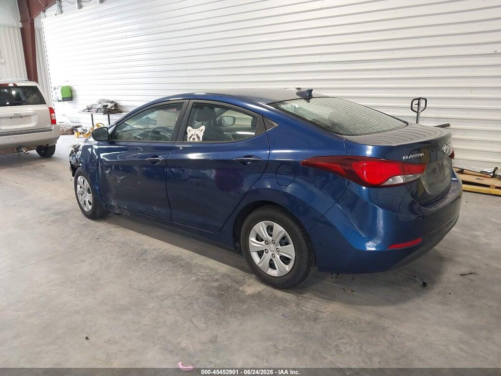 5NPDH4AE1GH697056 2016 HYUNDAI ELANTRA photo no. 3