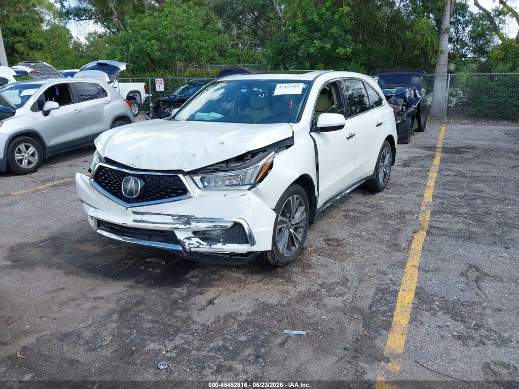 5J8YD3H50KL002276 2019 ACURA MDX photo no. 2