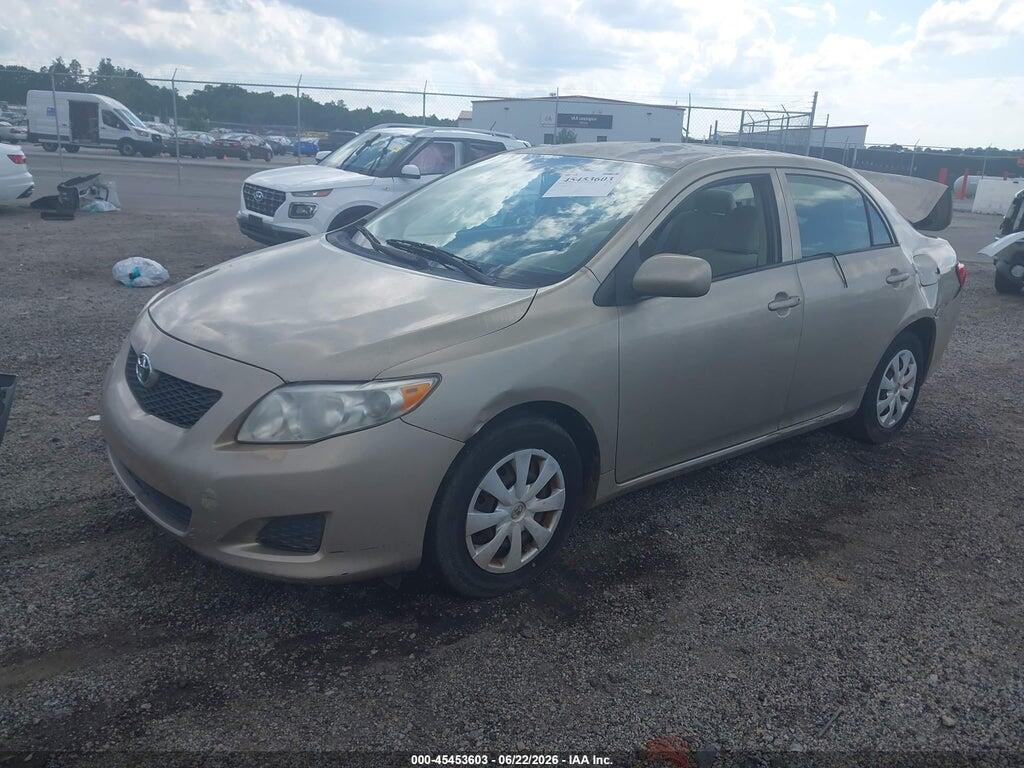 2T1BU40E29C149660 2009 TOYOTA COROLLA photo no. 2