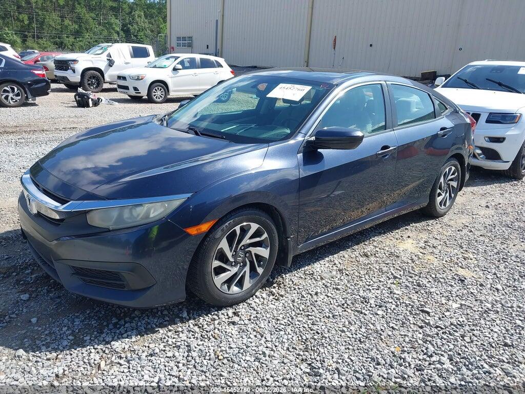 19XFC2F77GE020779 2016 HONDA CIVIC photo no. 2