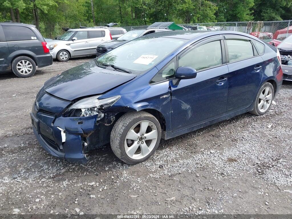 JTDKN3DU2F1876984 2015 TOYOTA PRIUS photo no. 2