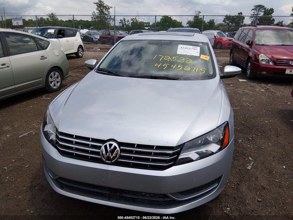 1VWBN7A37CC066332 2012 VOLKSWAGEN PASSAT photo no. 6