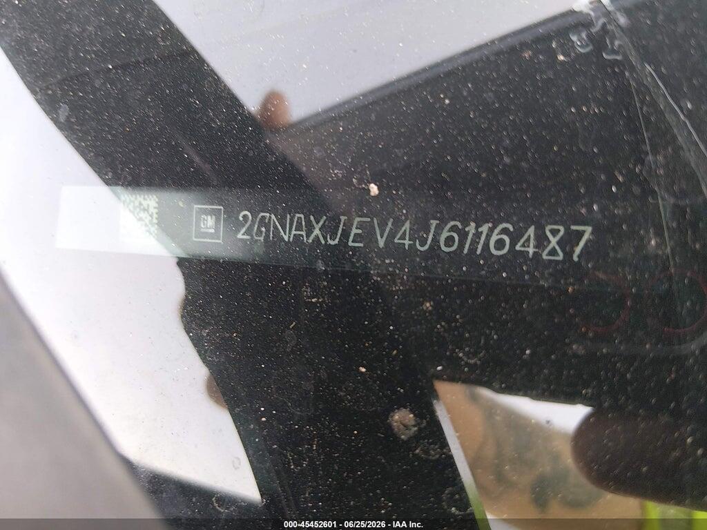 2GNAXJEV4J6116487 2018 CHEVROLET EQUINOX photo no. 9