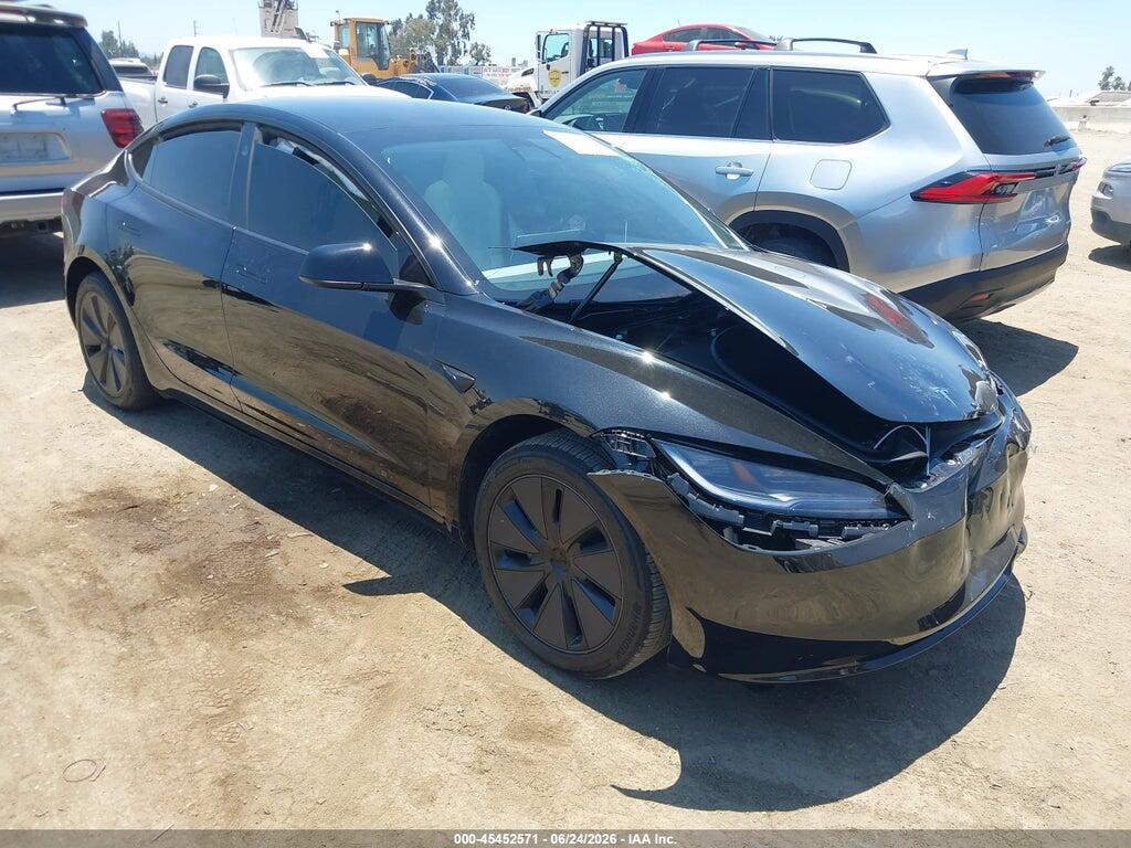 5YJ3E1EA9SF045755 2025 TESLA MODEL 3 photo no. 1