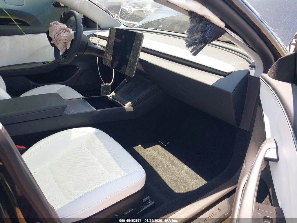 5YJ3E1EA9SF045755 2025 TESLA MODEL 3 photo no. 5