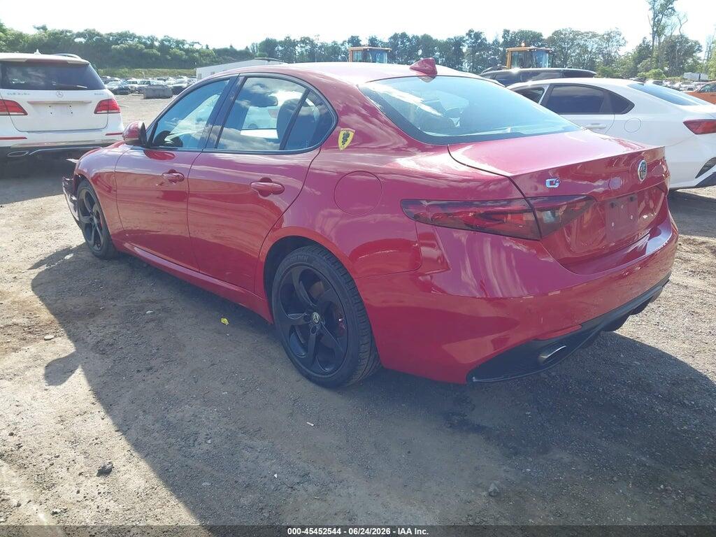 ZARFAEDN2H7539769 2017 ALFA ROMEO GIULIA photo no. 3