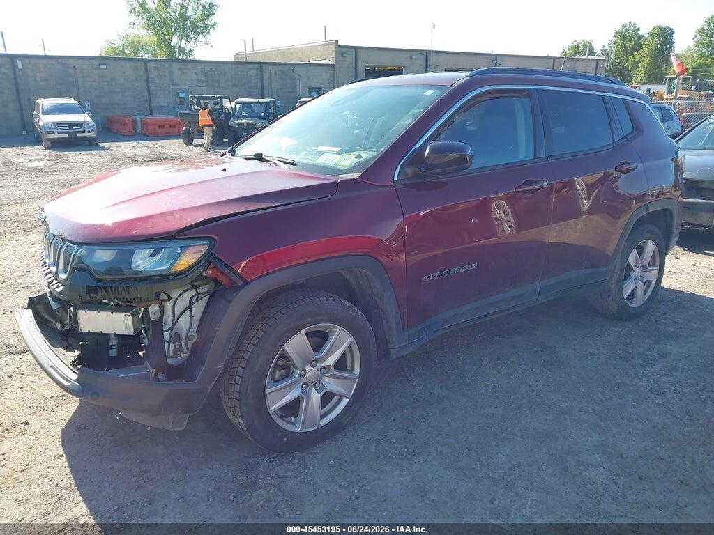 3C4NJDBB2NT124905 2022 JEEP COMPASS photo no. 2